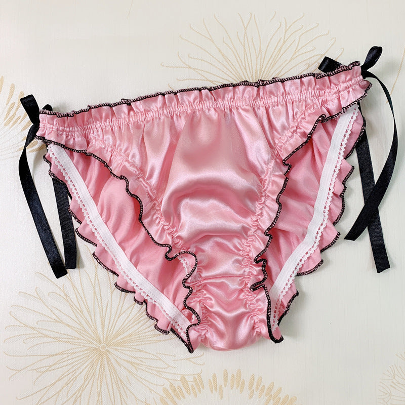Men's Sexy Low Waist Nightclub Lace Thong